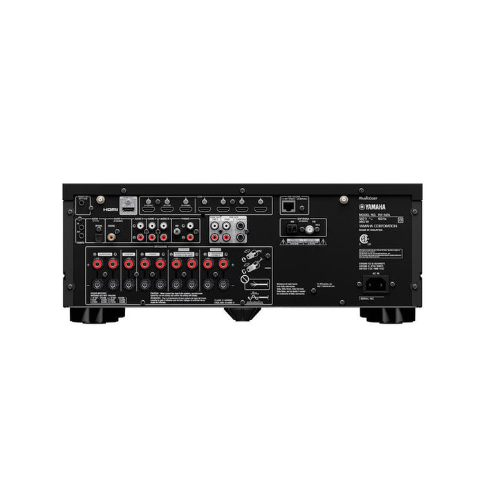 Yamaha RXA2A | 7.2 Channel Home Theater AV Receiver - Aventage Series - HDMI 8K - MusicCast - 100W X 7 with Zone 2 - Black