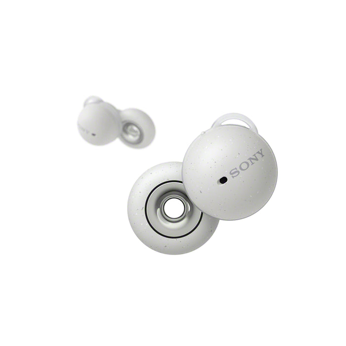 Sony WF-L900 | In-ear headphones - LinkBuds - 100% Wireless - Bluetooth - Microphone - Adaptive control - Up to 17.5 hours battery life - White