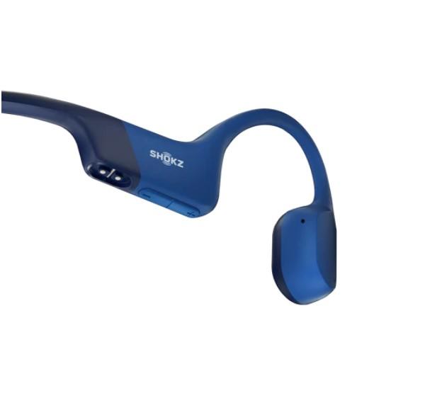 SHOKZ OpenRun | Bone Conduction Earphones - Sport - Bluetooth - 8 hours battery life - Blue