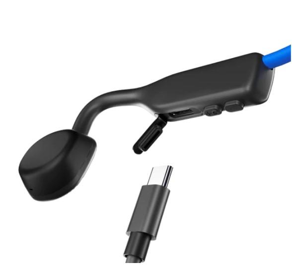 SHOKZ OpenMove | Bone Conduction Earphones - Bluetooth - 6 Hours autonomy - Blue Elevation