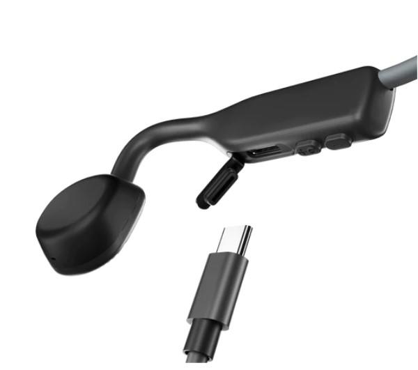 SHOKZ OpenMove | Bone Conduction Earphones - Bluetooth - 6 hours autonomy - Slate Grey