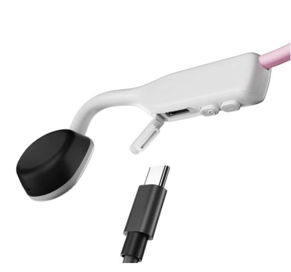 SHOKZ OpenMove | Bone Conduction Earphones - Bluetooth - 6 Hours autonomy - Himalayan Pink