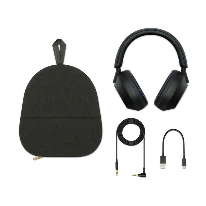 Sony WH-1000XM5/B | Écouteurs sans fil circum-auriculaires - Réduction de bruit - 8 Microphones - Noir-SONXPLUS Chibougamau