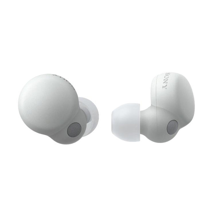 Sony WFLS900N | In-ear headset - LinkBuds - 100% Wireless - Bluetooth - Microphone - Active noise cancelling - White