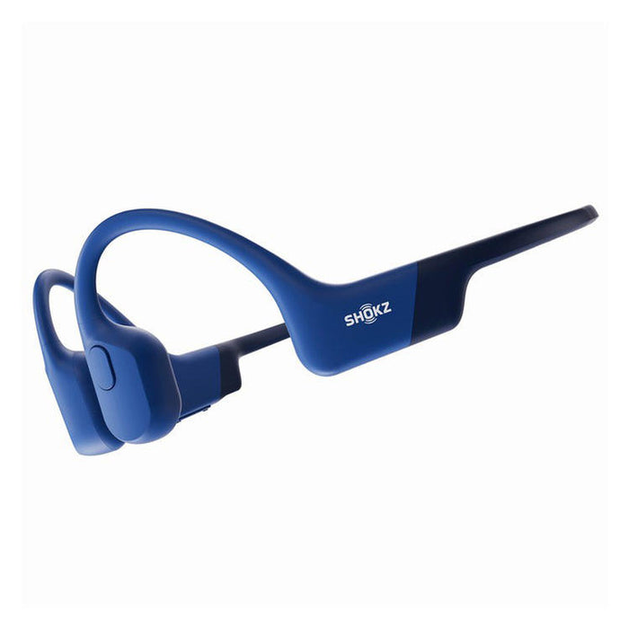 SHOKZ OpenRun Mini | Bone Conduction Earphones - Sport - Bluetooth - 8 hours battery life - Blue