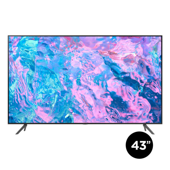 Samsung UN43CU7000FXZC | 43" LED Smart TV - CU7000 Series - 4K Ultra HD - HDR