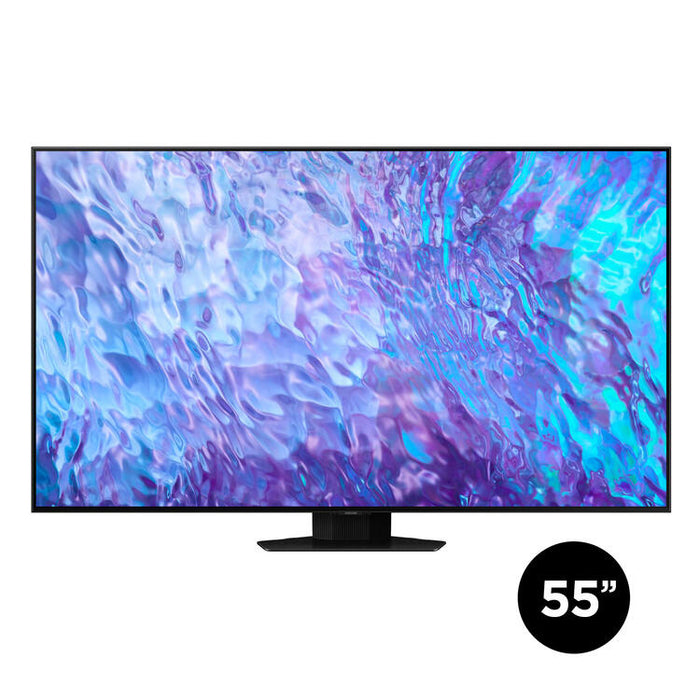 Samsung QN55Q80CAFXZC | Téléviseur intelligent 55" Série Q80C - QLED - 4K - Quantum HDR+