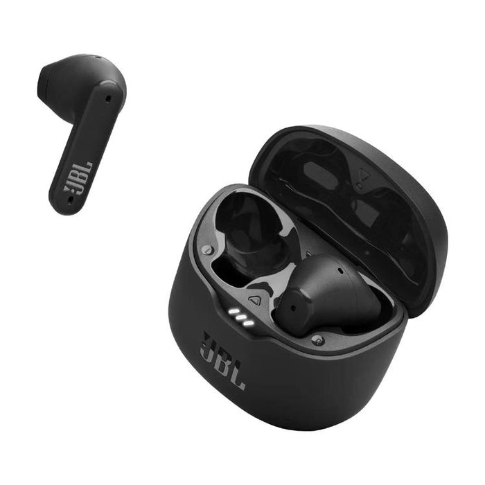 JBL Tune Flex | Écouteurs intra-auriculaires - 100% Sans fil - Bluetooth - Réduction de bruit - Conception Stick-open - IPX4 - Noir