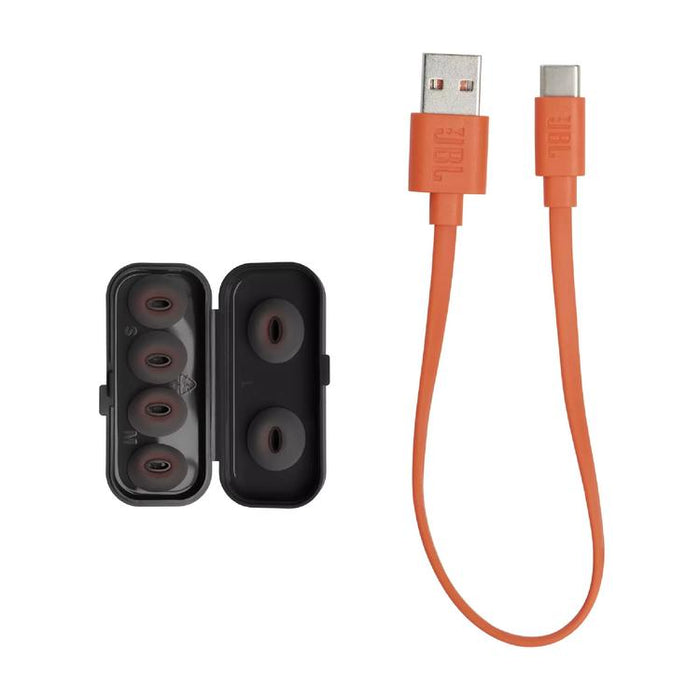 JBL Tune Flex | Écouteurs intra-auriculaires - 100% Sans fil - Bluetooth - Réduction de bruit - Conception Stick-open - IPX4 - Noir