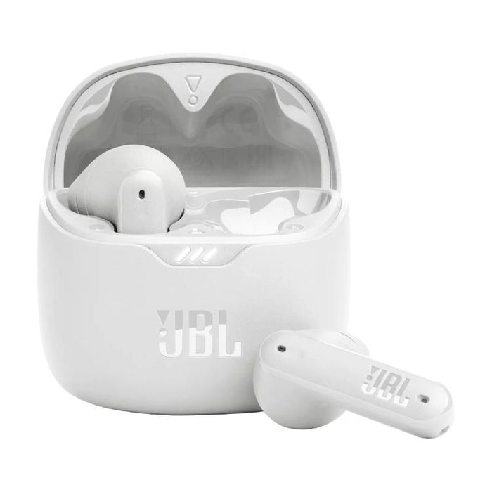 JBL Tune Flex | In-Ear Headphones - 100% Wireless - Bluetooth - Noise reduction - Stick-open design - IPX4 - White