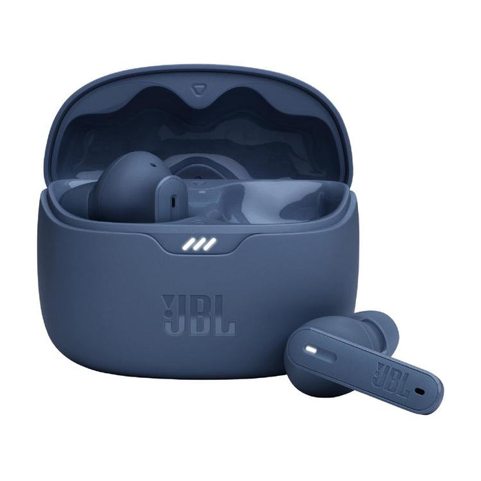 JBL Tune Beam | In-Ear Headphones - 100% Wireless - Bluetooth - Smart Ambient - Stick-open Design - Blue