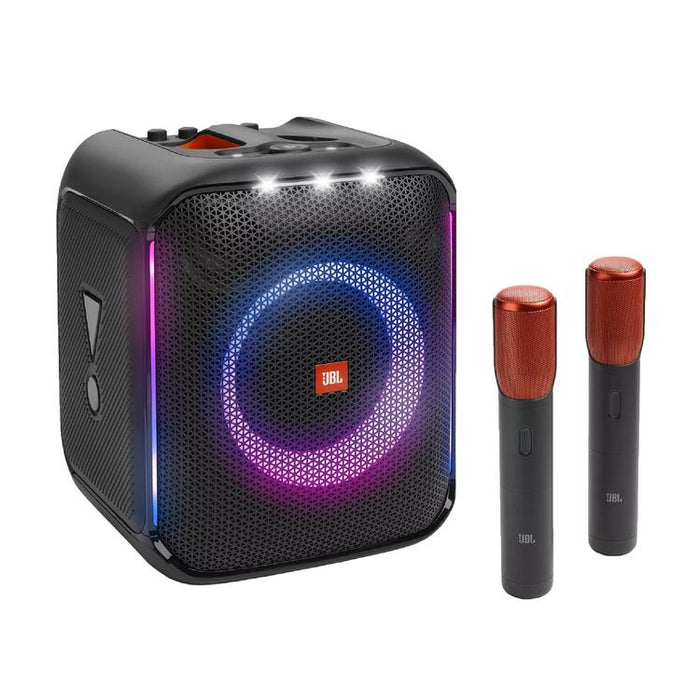 JBL PartyBox Encore | Haut-parleur de fête portatif - Sans fil - Bluetooth - 100 W - 2 Microphones inclus - Noir