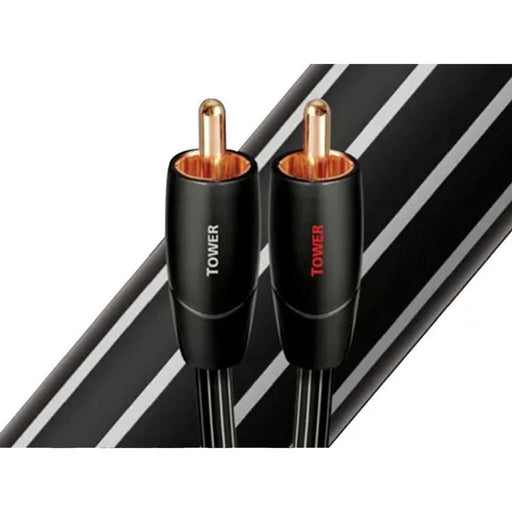 Audioquest Tower | Double RCA to RCA Cable - Gold Plated - 2 Meters-SONXPLUS Chibougamau