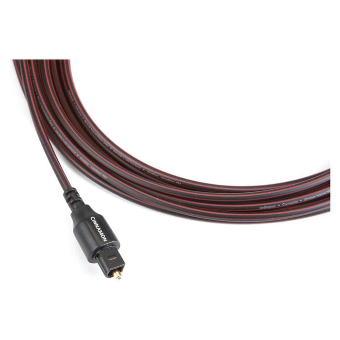Audioquest Cinnamon | Toslink Optical Cable - High Purity Low Dispersion Fiber - 0.75 Meters-SONXPLUS Chibougamau