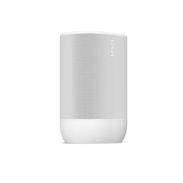 Sonos Move 2 | Haut-parleur sans fil - Stéréo - Commande Vocale - Jusqu'à 24 heures d'autonomies - Blanc