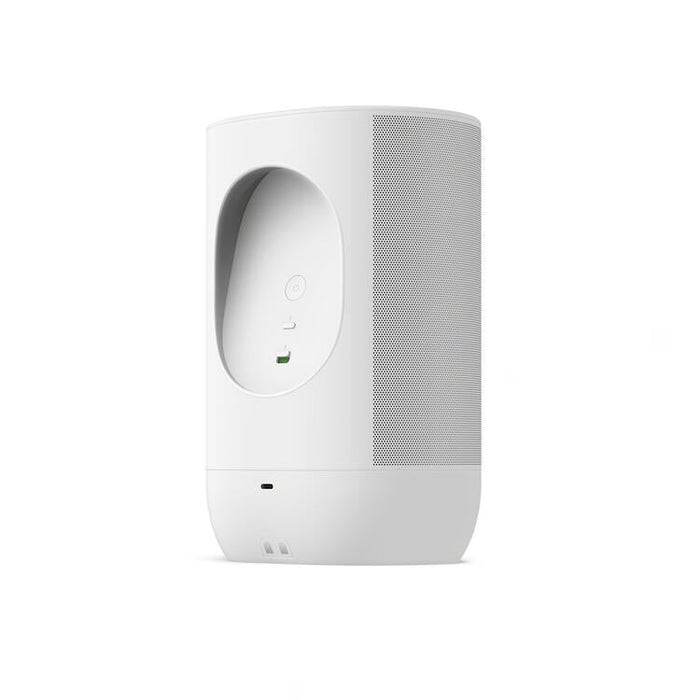 Sonos Move 2 | Wireless Speaker - Stereo - Voice Command - Up to 24 hours autonomy - White-SONXPLUS Chibougamau