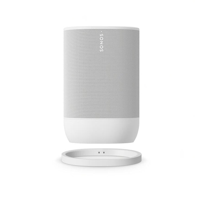 Sonos Move 2 | Haut-parleur sans fil - Stéréo - Commande Vocale - Jusqu'à 24 heures d'autonomies - Blanc