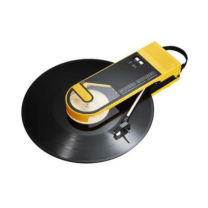 Audio-Technica AT-SB727-BK | SoundBurger portable turntable - 12 hours autonomy - Yellow