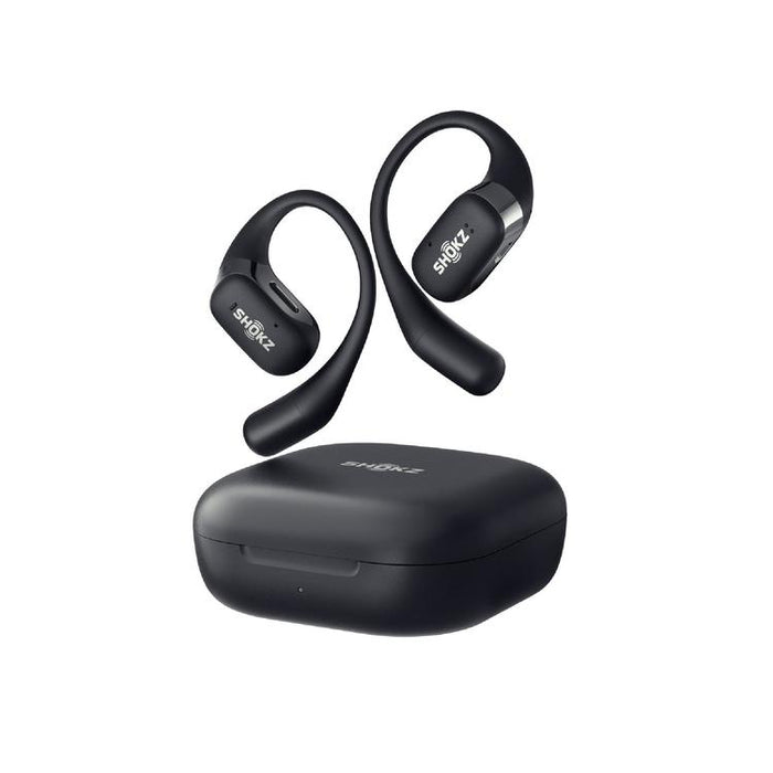 SHOKZ OpenFit | Open-Ear Headphones - Up to 28 hours of listening - Bluetooth - Black