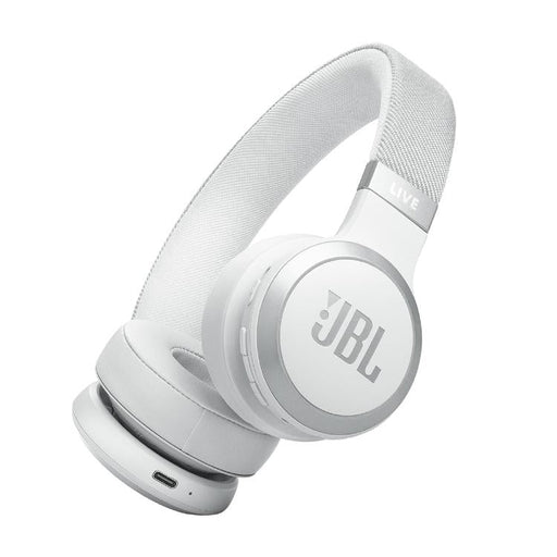 JBL Live 670NC | Écouteurs circum-auriculaires - Sans fil - Bluetooth - Blanc-Sonxplus Chibougamau