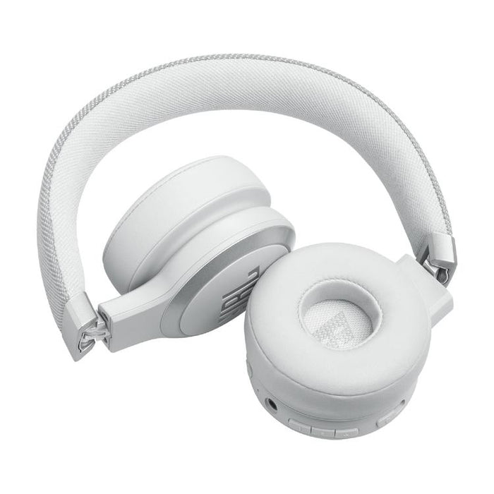 JBL Live 670NC | Écouteurs circum-auriculaires - Sans fil - Bluetooth - Blanc