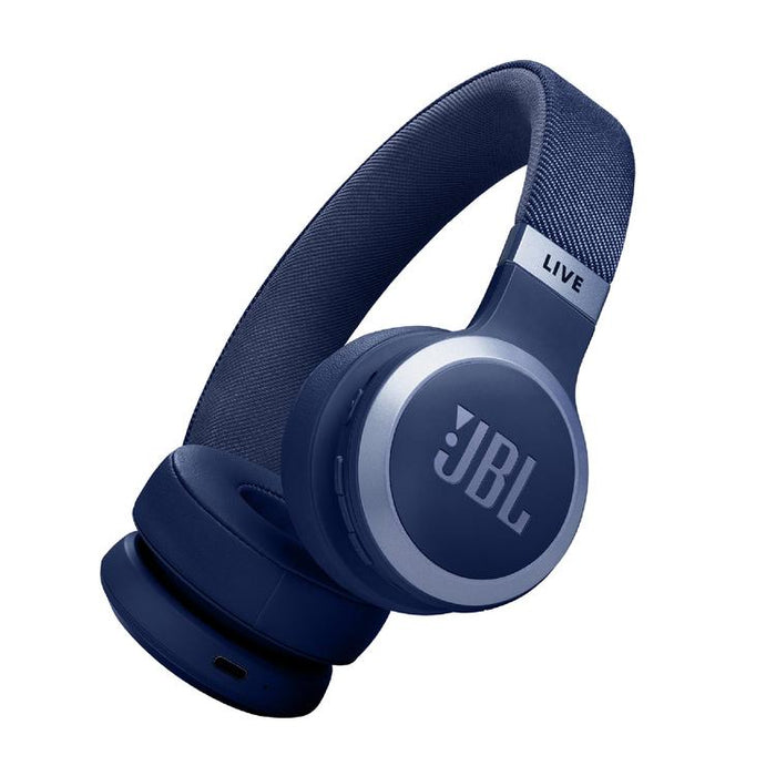 JBL Live 670NC | Écouteurs circum-auriculaires - Sans fil - Bluetooth - Bleu-Sonxplus Chibougamau