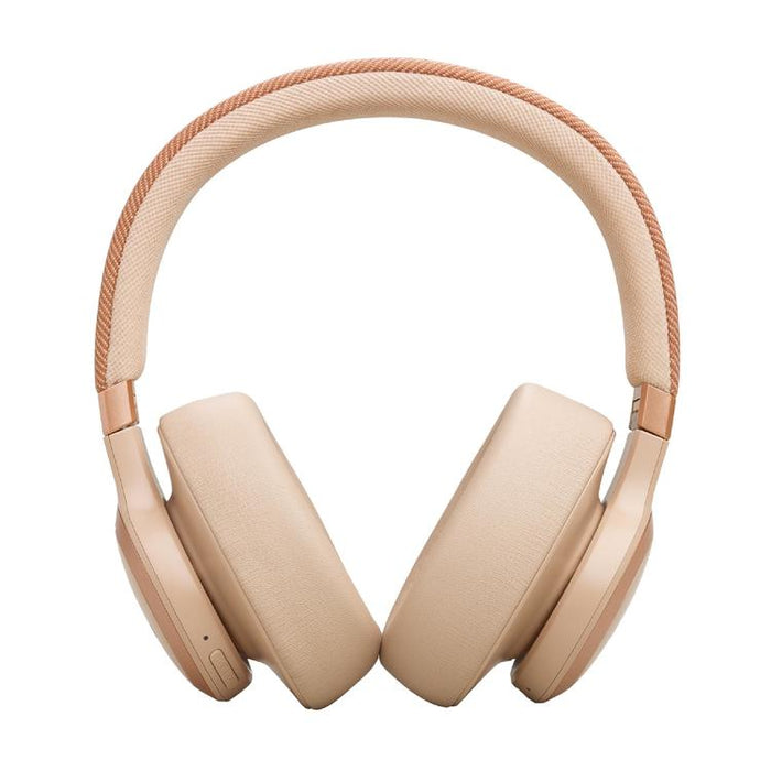 JBL Live 770NC | Écouteurs circum-auriculaires - Sans fil - Bluetooth - Sable