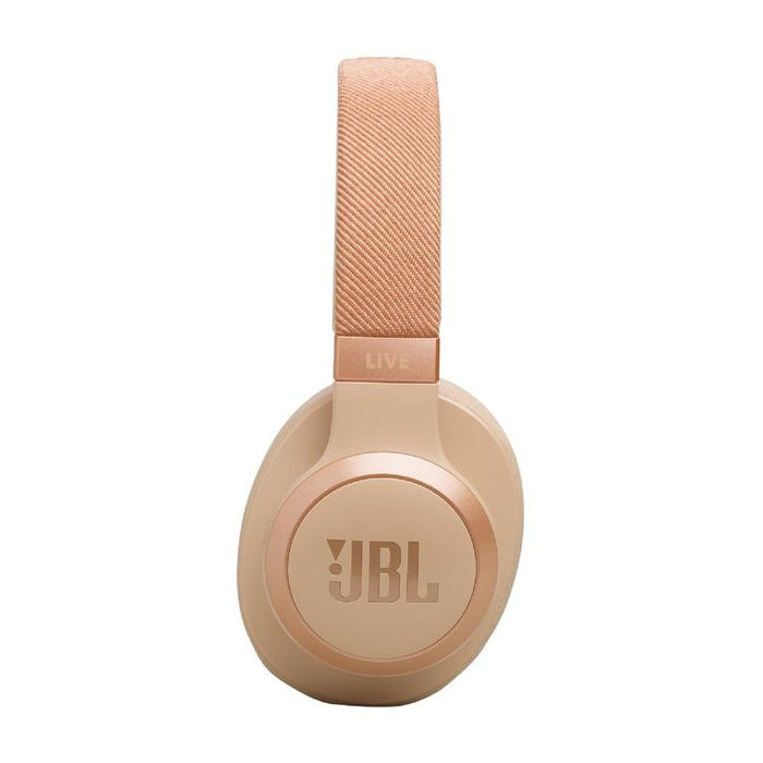 JBL Live 770NC | Écouteurs circum-auriculaires - Sans fil - Bluetooth - Sable