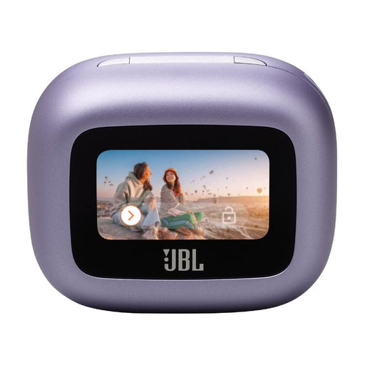 JBL Live Buds 3 | Écouteurs intra-auriculaires - Écran tactile LED 1,45" - Bluetooth - Mauve-Sonxplus Chibougamau