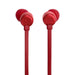 JBL Tune 310C | In-ear headphones - Wired - USB-C - 3-button remote control - Red-Sonxplus Chibougamau