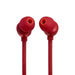 JBL Tune 310C | In-ear headphones - Wired - USB-C - 3-button remote control - Red-Sonxplus Chibougamau