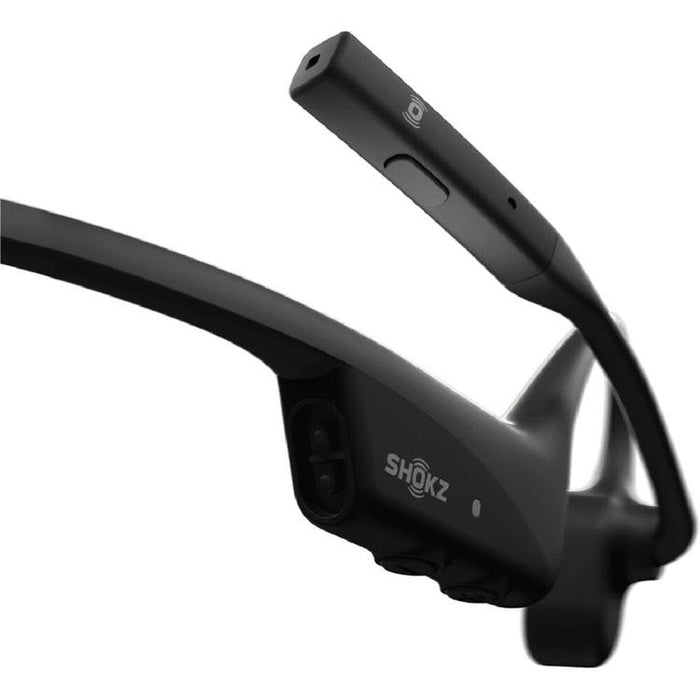 SHOKZ OpenComm2 | Bone conduction headphones - Bluetooth - Microphone - Black