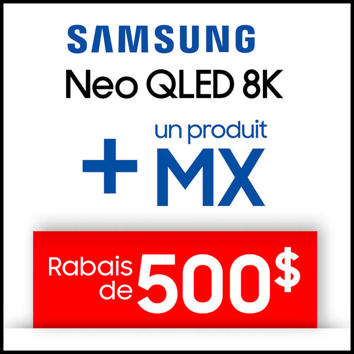 Samsung QN85QN800DFXZC | Téléviseur 85" Série QN800D - 120Hz - 8K - Neo QLED