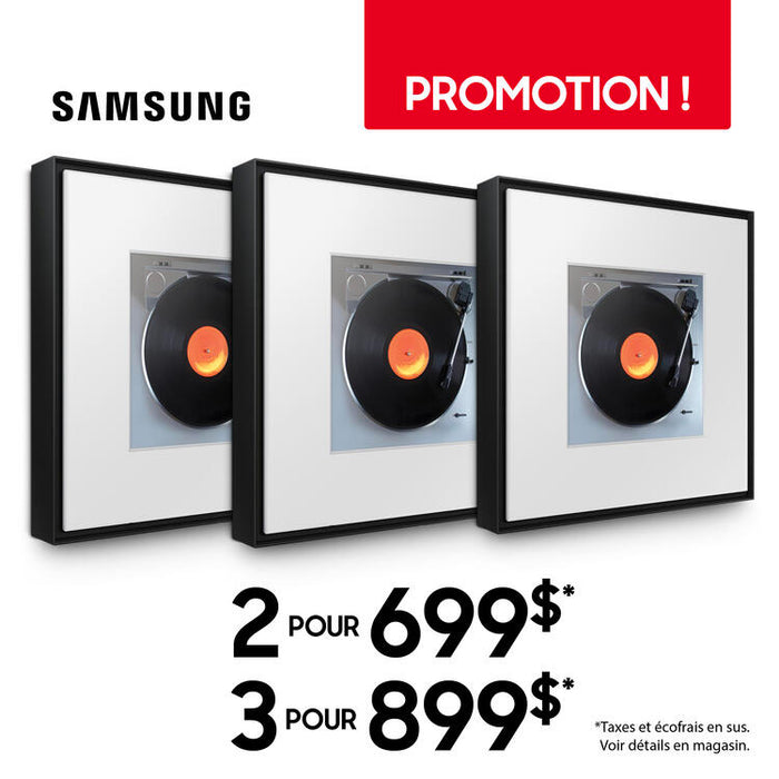 Samsung HW-LS60D | Music Frame Speaker - Wireless - Customizable - Black