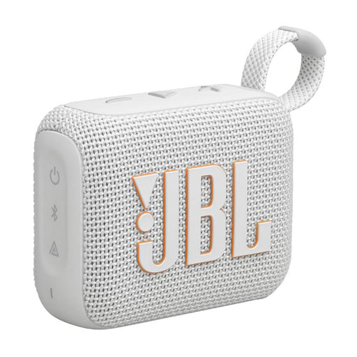 JBL GO 4 | Mini haut-parleur portable - Bluetooth - IP67 - Blanc-Sonxplus Chibougamau