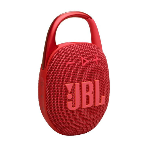 JBL Clip 5 | Haut-parleur à mousqueton portable - Bluetooth - IP67 - Rouge-Sonxplus Chibougamau