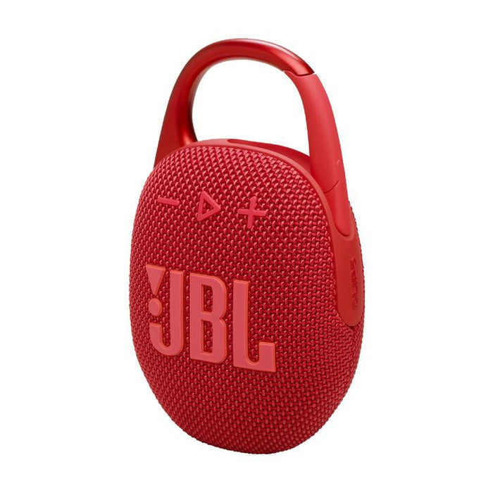 JBL Clip 5 | Haut-parleur à mousqueton portable - Bluetooth - IP67 - Rouge