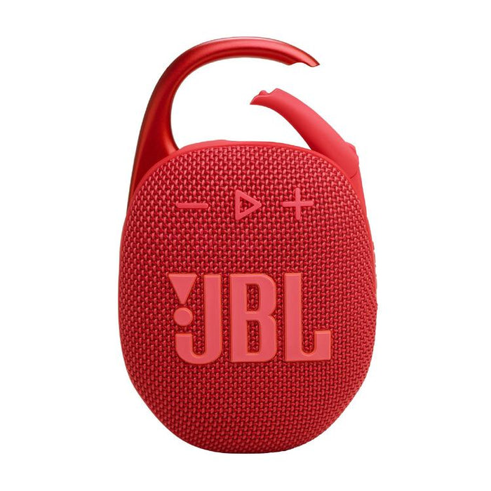 JBL Clip 5 | Portable Carabiner Speaker - Bluetooth - IP67 - Rouge-Sonxplus Chibougamau