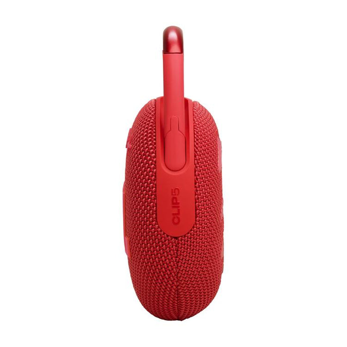 JBL Clip 5 | Portable Carabiner Speaker - Bluetooth - IP67 - Rouge-Sonxplus Chibougamau