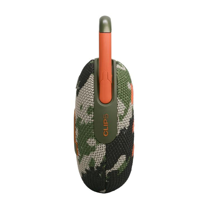 JBL Clip 5 | Portable Carabiner Speaker - Bluetooth - IP67 - Camouflage-Sonxplus Chibougamau