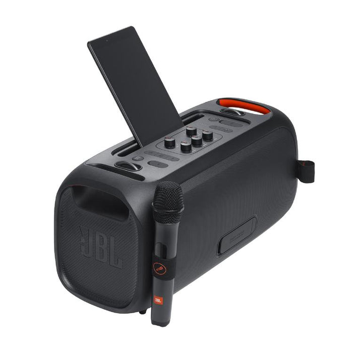 JBL PartyBox On-The-Go Essential | Haut-parleur portable - Bluetooth - Sans fil - Noir-Sonxplus Chibougamau