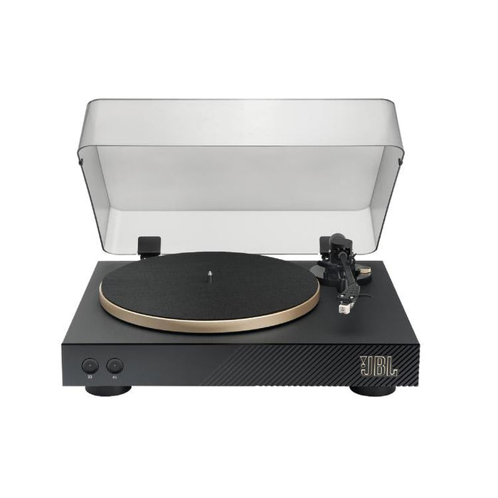 JBL Spinner BT | Bluetooth turntable - AptX-HD - MDF - Black/Orange-Sonxplus Chibougamau