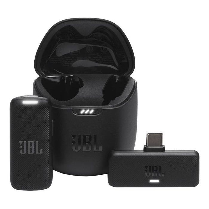 JBL Quantum Stream Wireless | Wireless clip-on microphone - 24 hours of total autonomy - Black