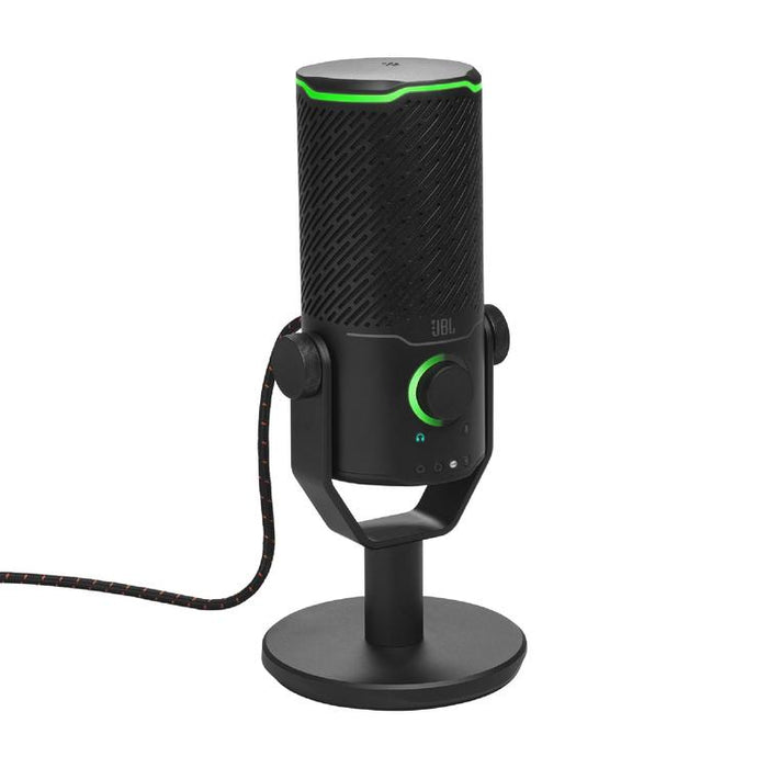 JBL Quantum Stream Studio | Microphone de studio - Entrée 3,5mm - Noir-Sonxplus Chibougamau