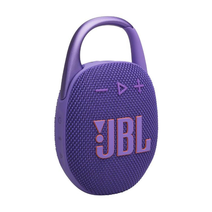 JBL Clip 5 | Haut-parleur à mousqueton portable - Bluetooth - IP67 - Mauve