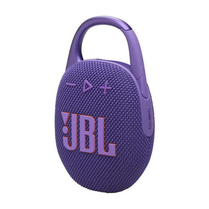 JBL Clip 5 | Haut-parleur à mousqueton portable - Bluetooth - IP67 - Mauve