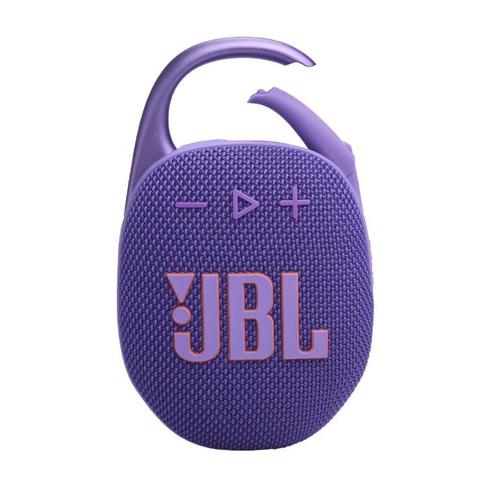 JBL Clip 5 | Haut-parleur à mousqueton portable - Bluetooth - IP67 - Mauve