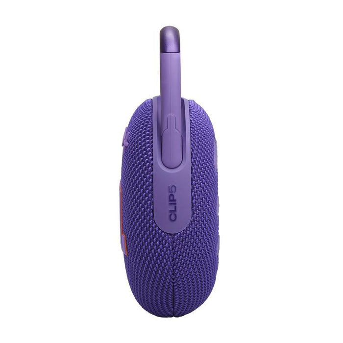 JBL Clip 5 | Haut-parleur à mousqueton portable - Bluetooth - IP67 - Mauve