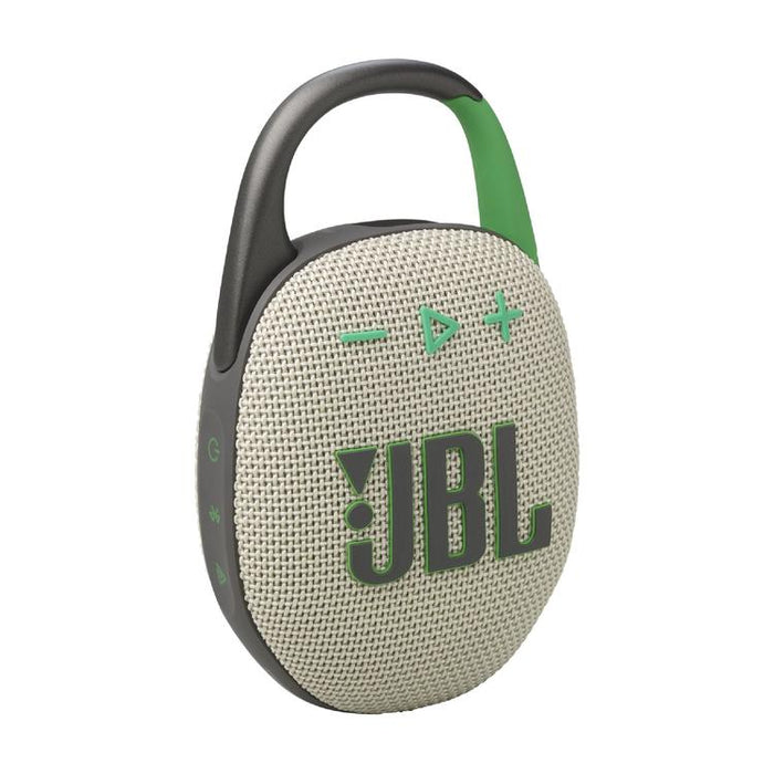 JBL Clip 5 | Portable Carabiner Speaker - Bluetooth - IP67 - Sable-Sonxplus Chibougamau