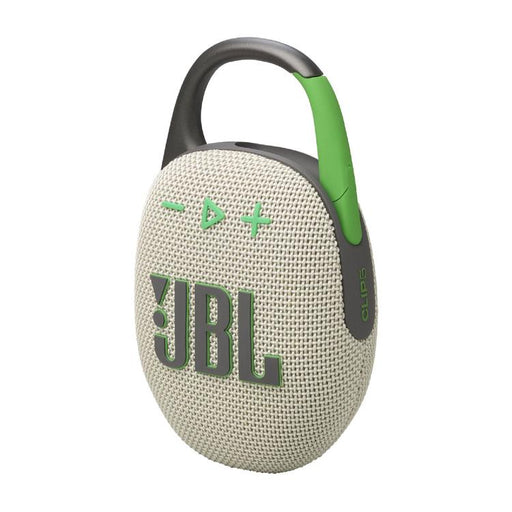 JBL Clip 5 | Haut-parleur à mousqueton portable - Bluetooth - IP67 - Sable-Sonxplus Chibougamau
